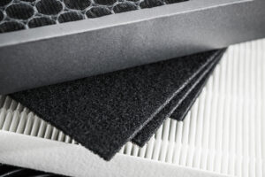 Set of Air Quality Filters. Charcoal-Based Activated Carbon Filters and Classic HEPA . Replacement Air Filters. High-Efficiency Particulate Air