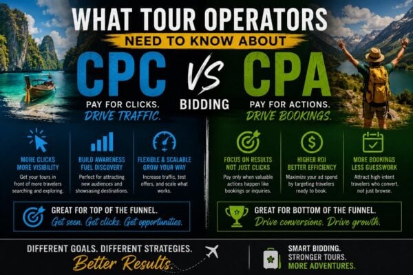 What Tour Operators Need to Know About CPC vs CPA Bidding