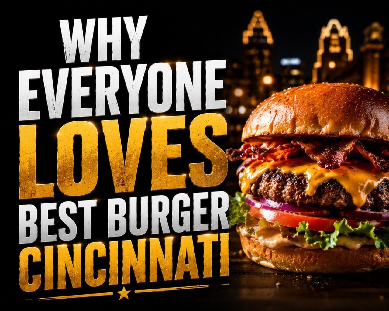 Why Everyone Loves Best Burger Cincinnati