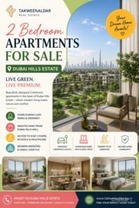 2 bedroom apartments for sale in Dubai Hills Estate