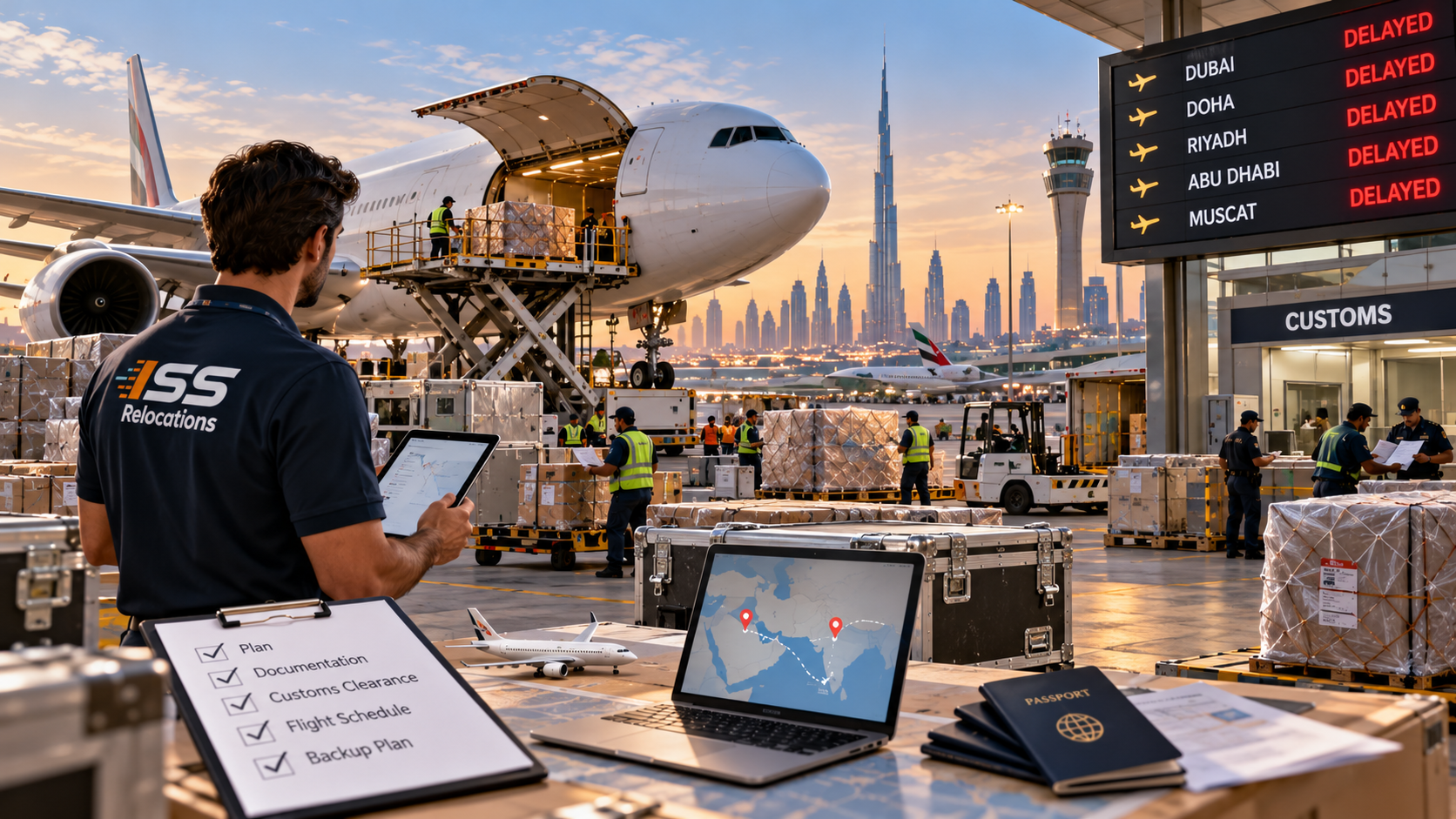 Why Do Air Freight Shipments Get Delayed in the Middle East, and How Can You Protect Your Move Date?