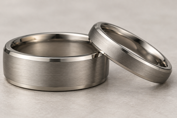 titanium wedding bands