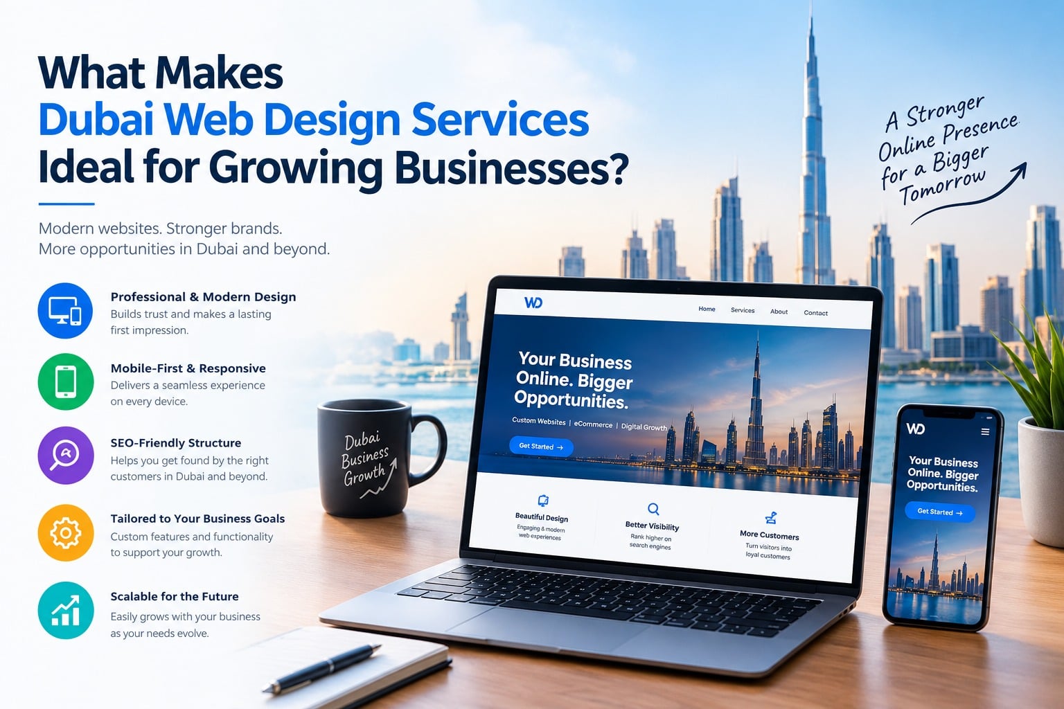 What Makes Dubai Web Design Services Ideal for Growing Businesses?