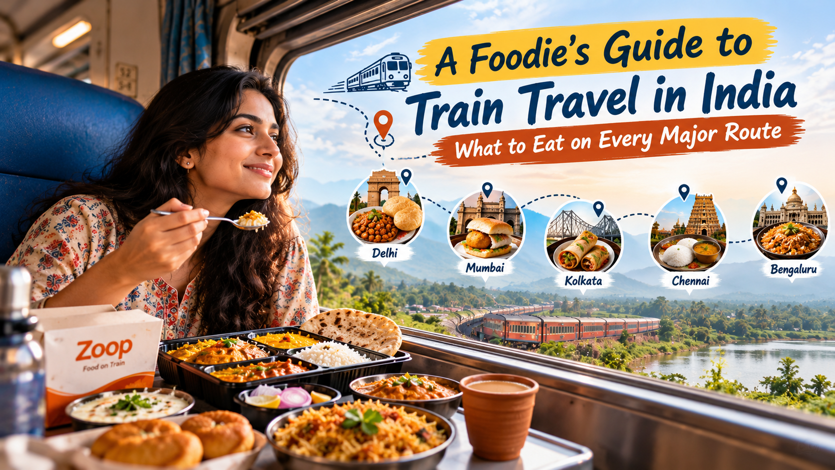 A Foodie's Guide to Train Travel in India: What to Eat on Every Major Route