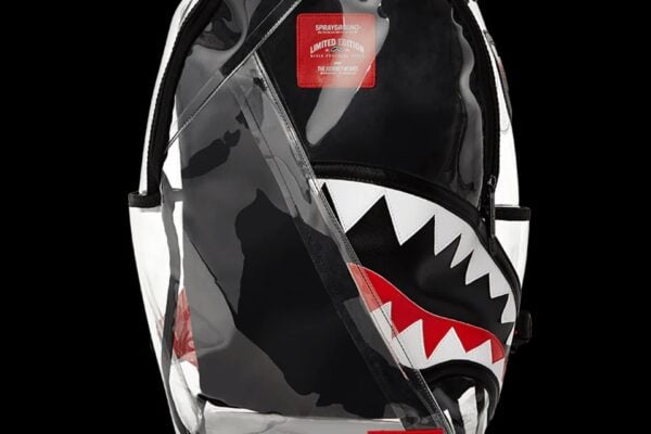 ANGLED VISION SHARK CLEAR BACKPACK