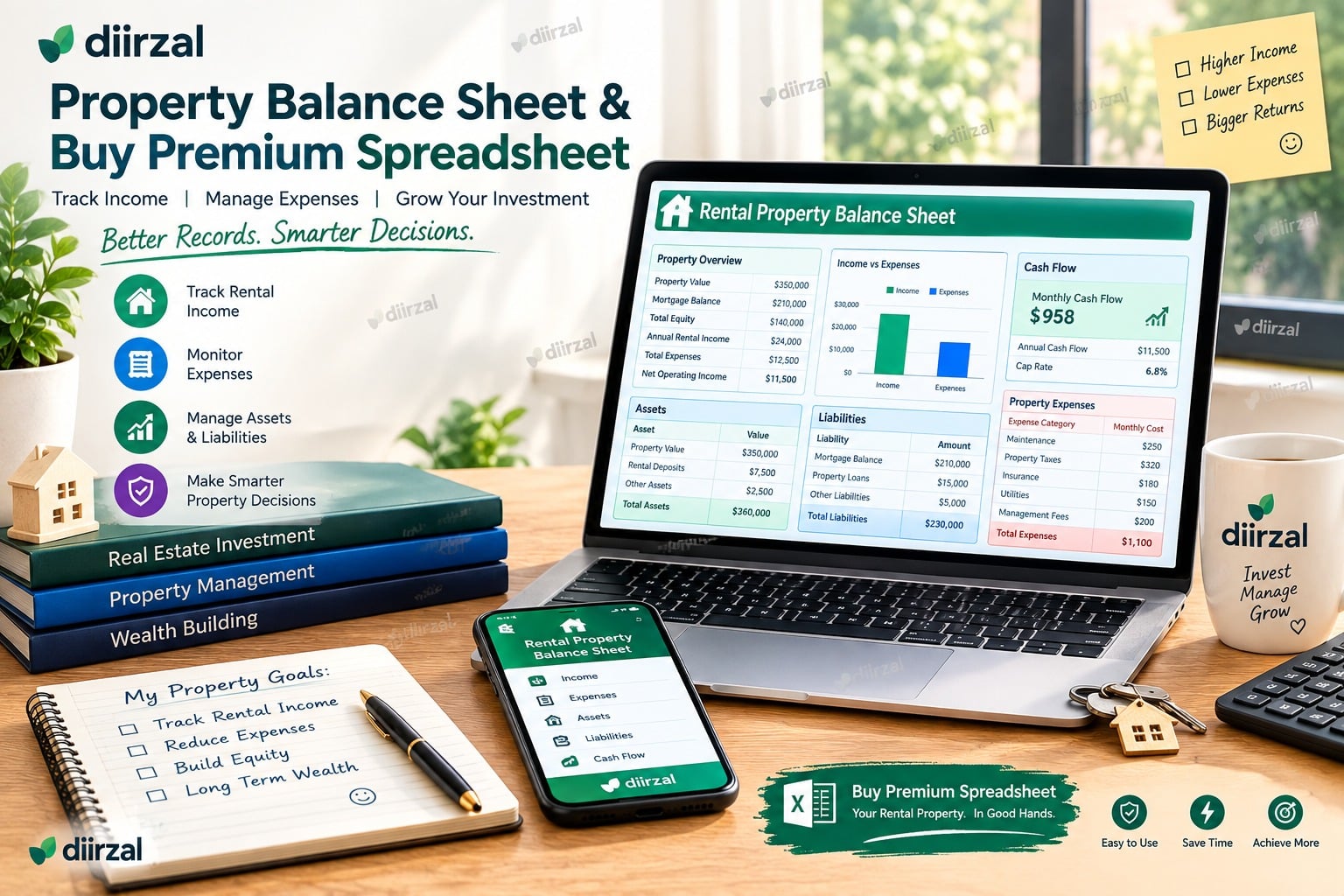 Buy Premium spreadsheet