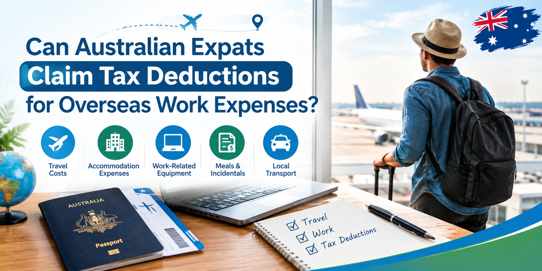 Can Australian Expats Claim Tax Deductions for Overseas Work Expenses?