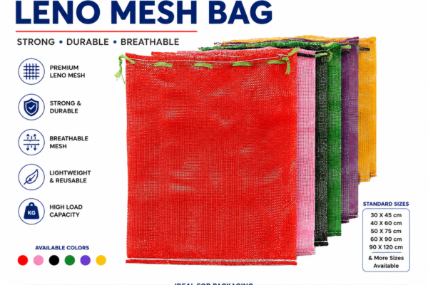 Leno mesh bag
