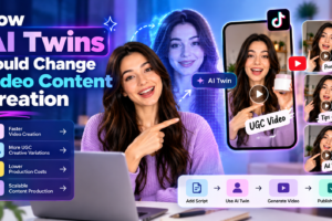 AI twin for UGC video