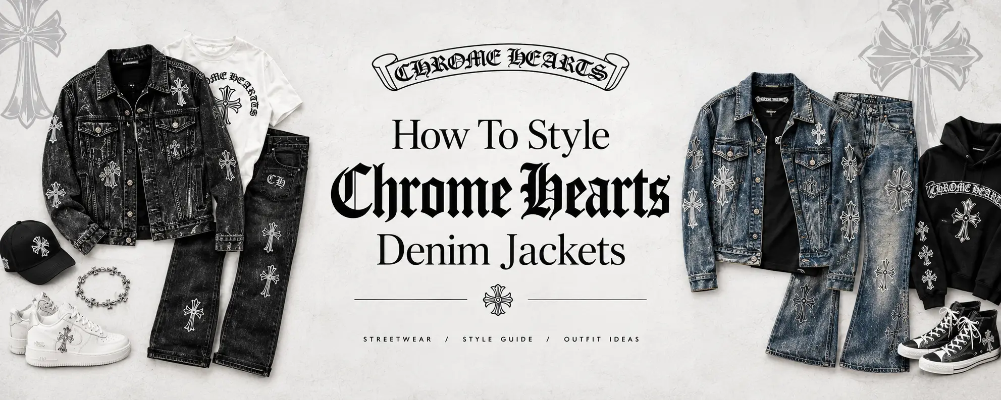 How To Style Chrome Hearts Denim Jacket