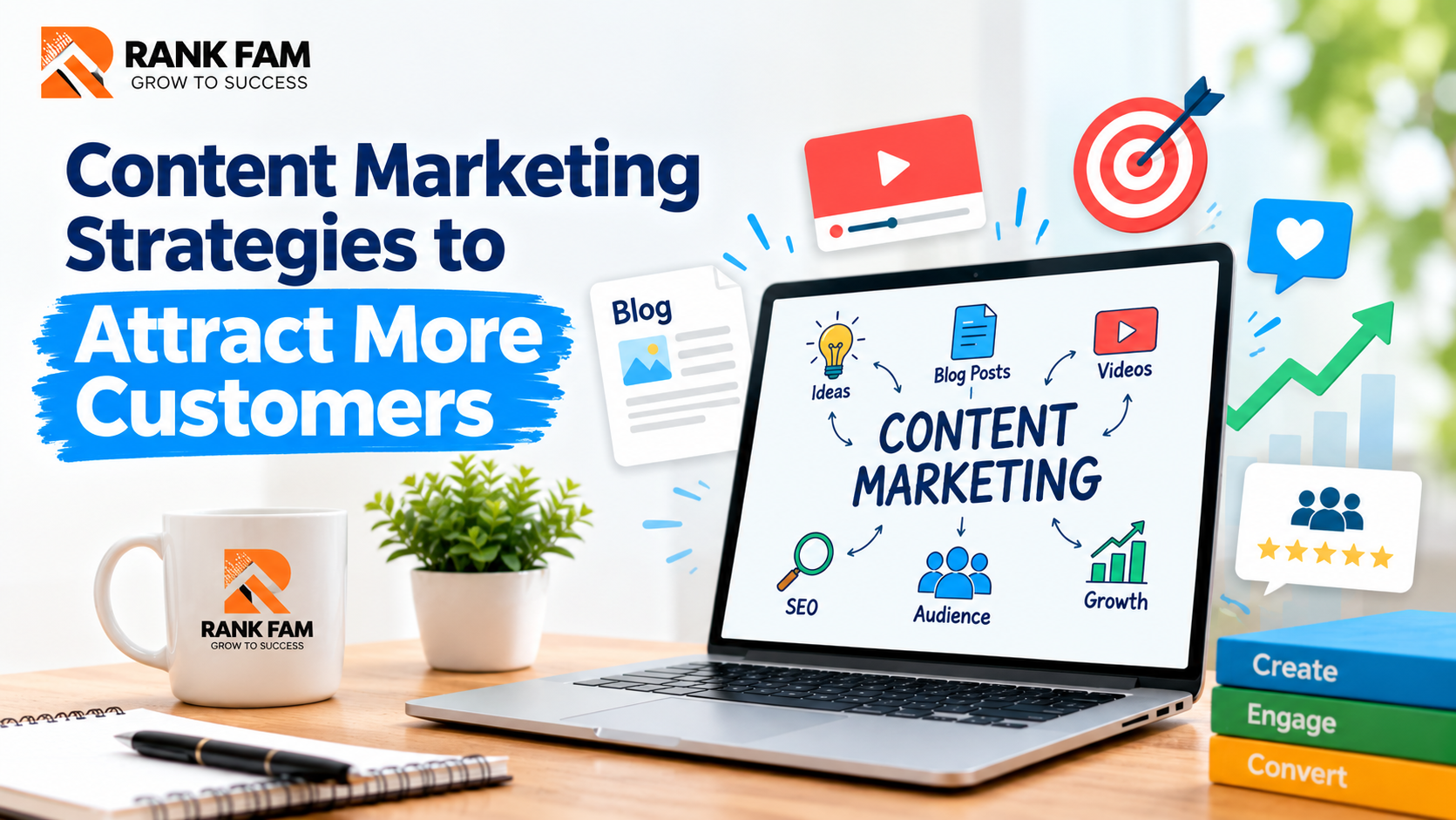 Content Marketing Strategies to Attract More Customers