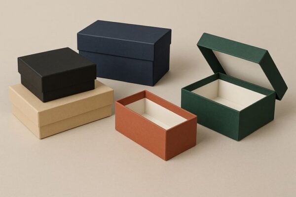 Custom Two-Piece Rigid Boxes in Bulk