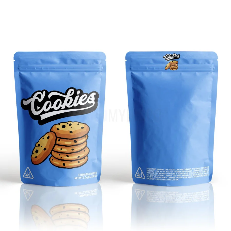 Custom Cookies Mylar Bags