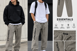 Essentials Hoodie Premium Fleece Oversized Pullover for Men & Women