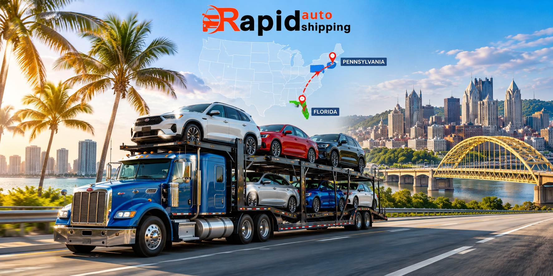 florida to pennsylvania auto transport