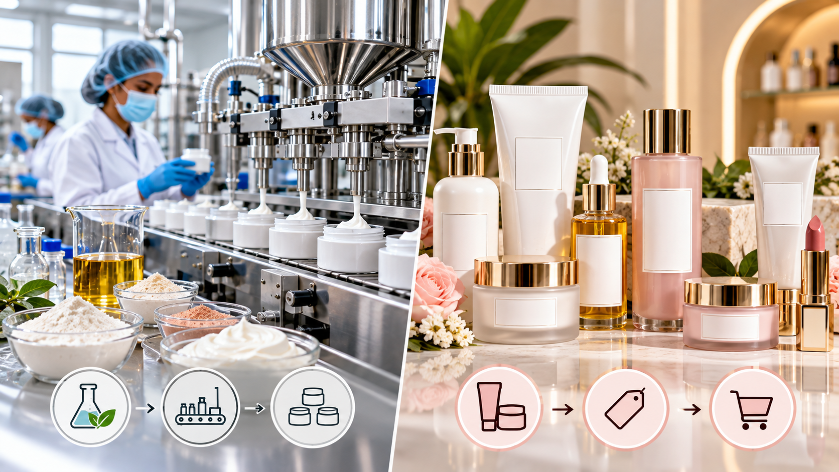 Third party cosmetic manufacturers