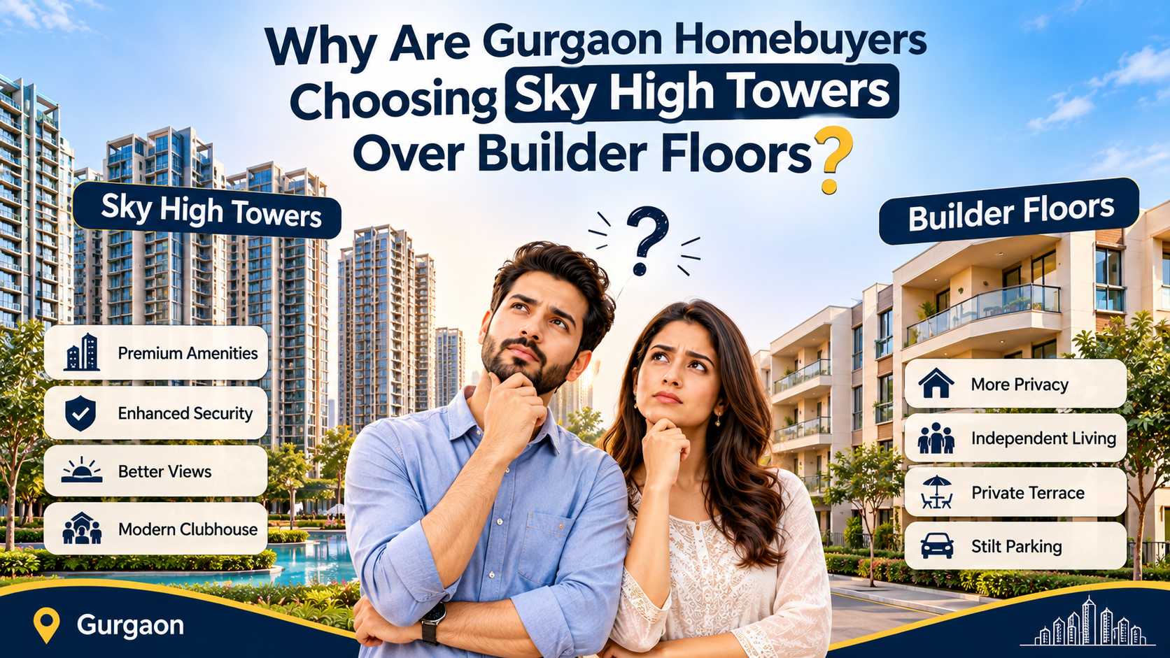 high rise apartments in Gurgaon