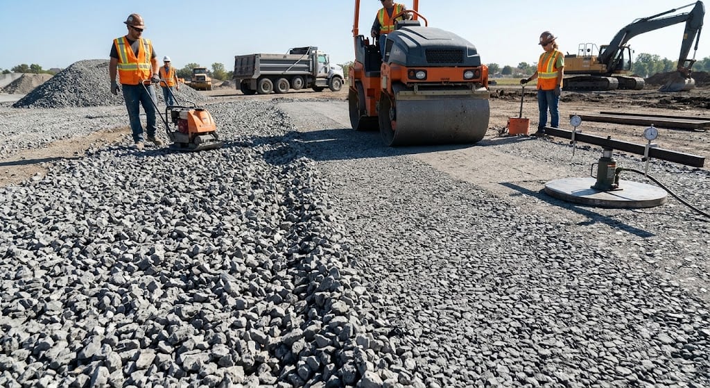 How Does Crushed Stone Compaction Affect Load-Bearing Capacity