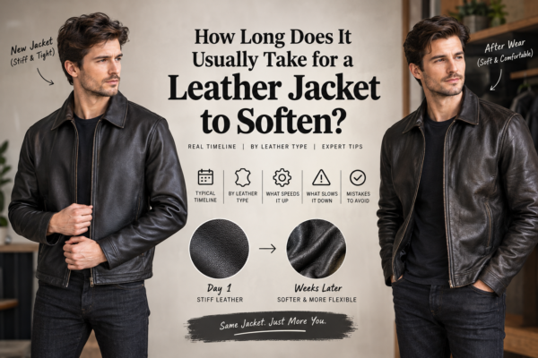 How long Leather Jacket take to Soften