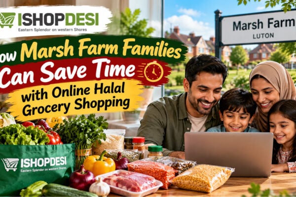 How Marsh Farm Families Can Save Time with Online Halal Grocery Shopping