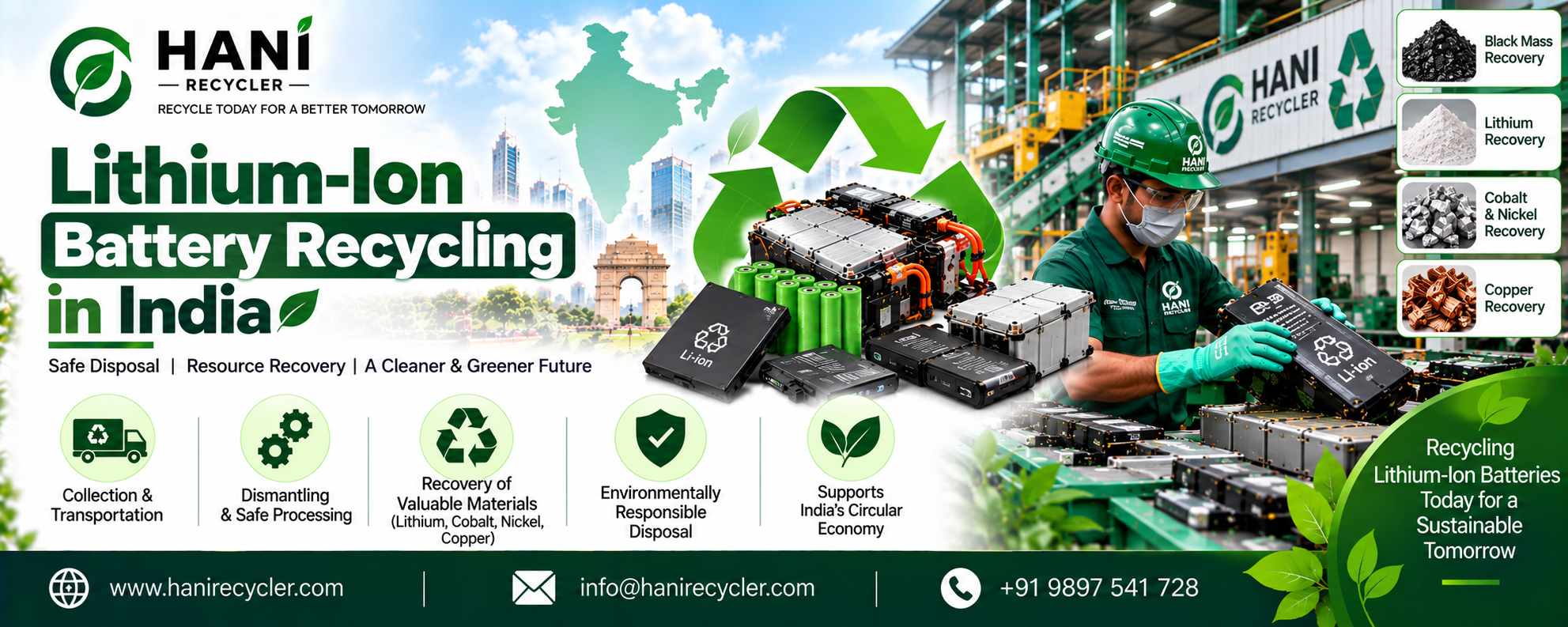 Lithium-Ion Battery Recycling in India