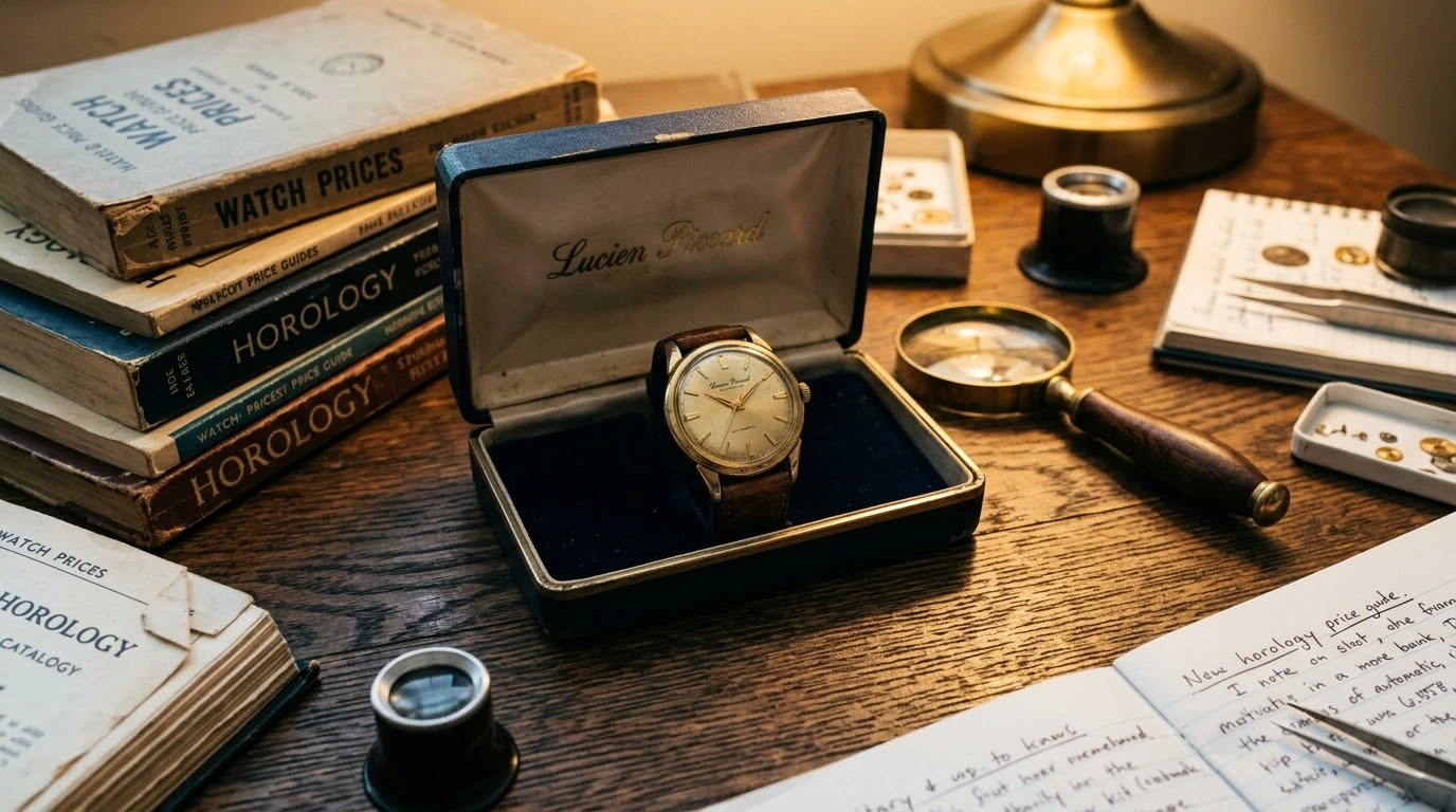 How Much Is a Vintage Lucien Piccard Watch Worth Today