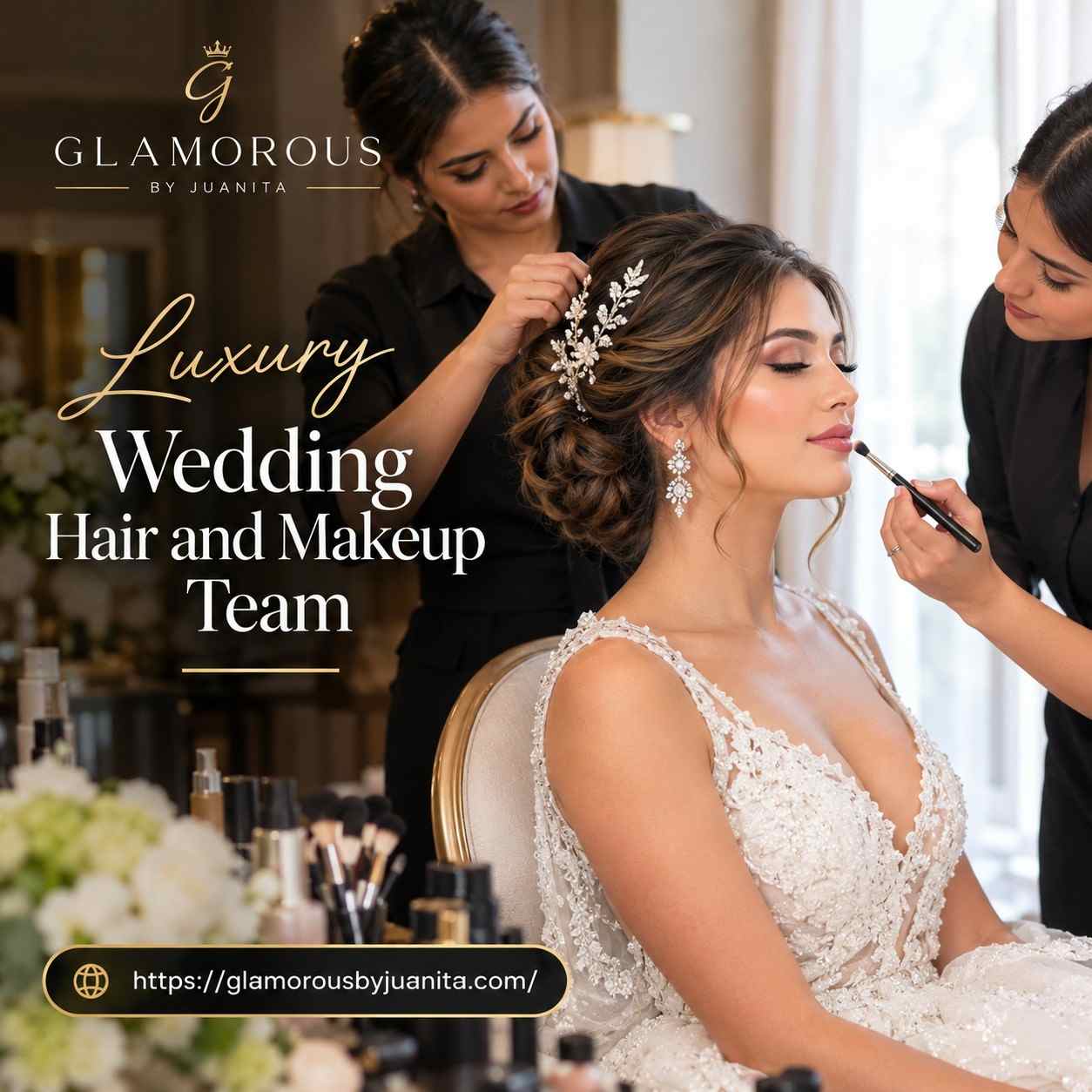 Luxury Bridal Glamour Team-