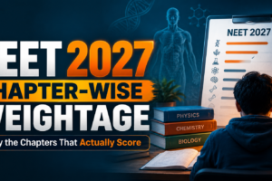 NEET 2027 Chapter-Wise Weightage: Study the Chapters That Actually Score