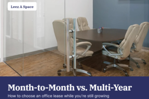 month-to-month office lease