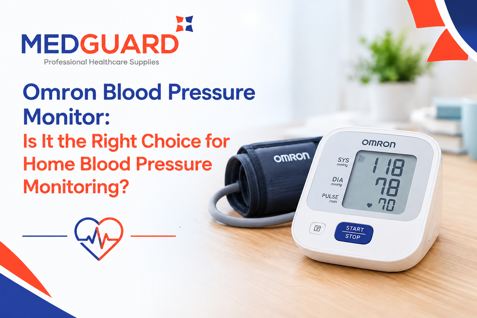 Omrom Blood Pressure Monitor