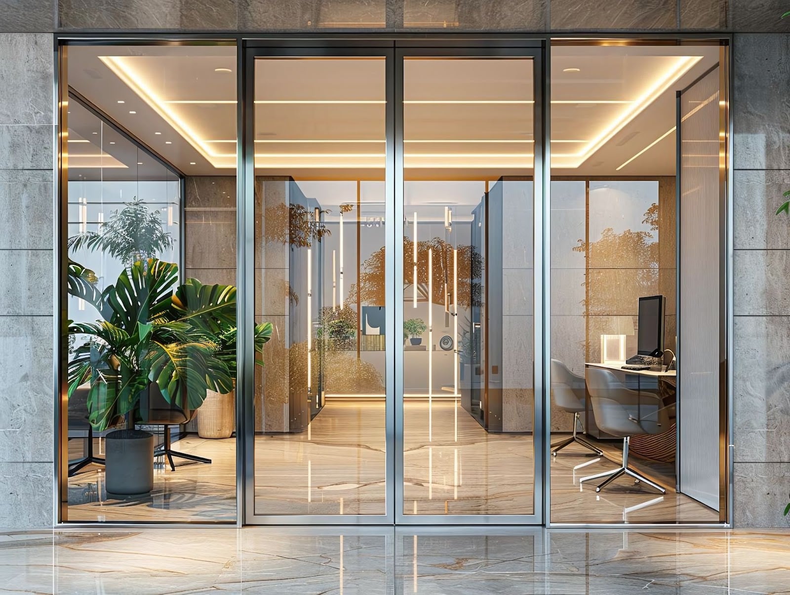 Partition Door Design