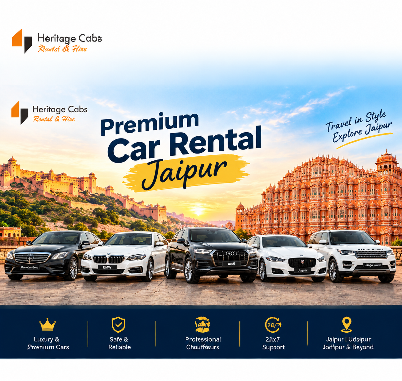 Luxury Car Rental in Jaipur