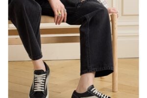 Rick Owens Suede Vans Sneakers
