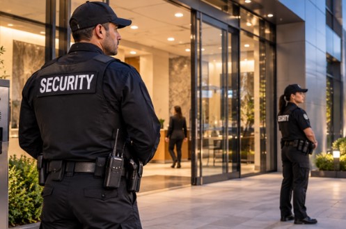 on-site security guards