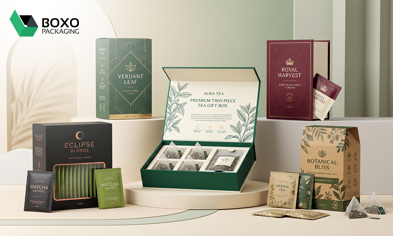 Custom tea boxes