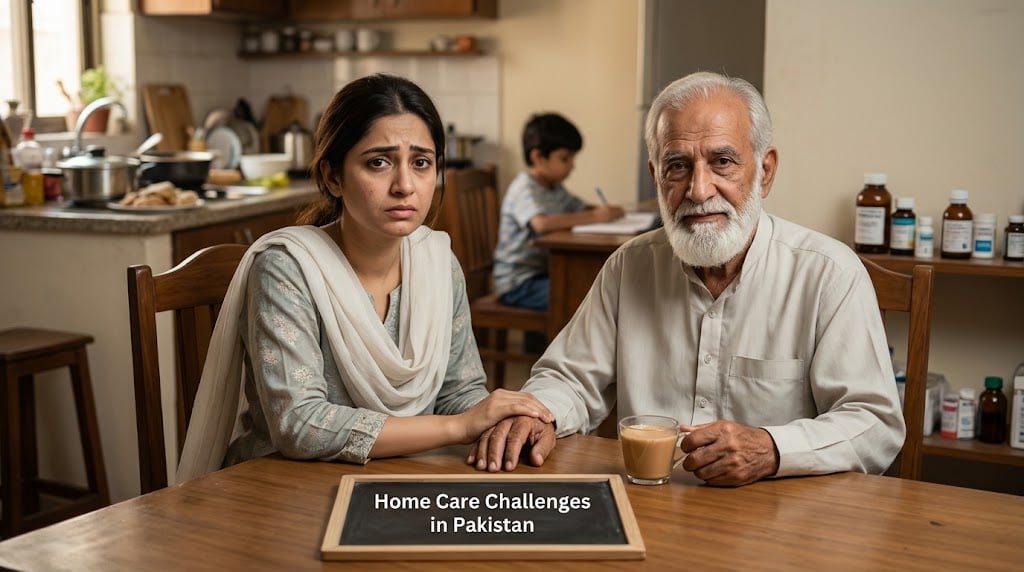 The Challenges Pakistani Families Face When Caring for Older Adults at Home