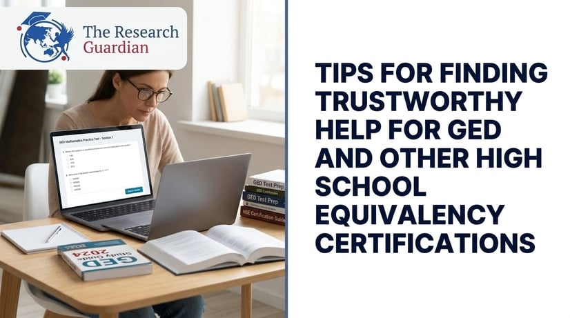 Tips for Finding Trustworthy Help for GED and Other High School Equivalency Certifications
