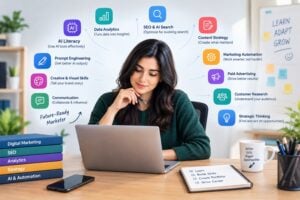 What Skills Should a Digital Marketer Add to Their Portfolio to Survive in the AI Era?