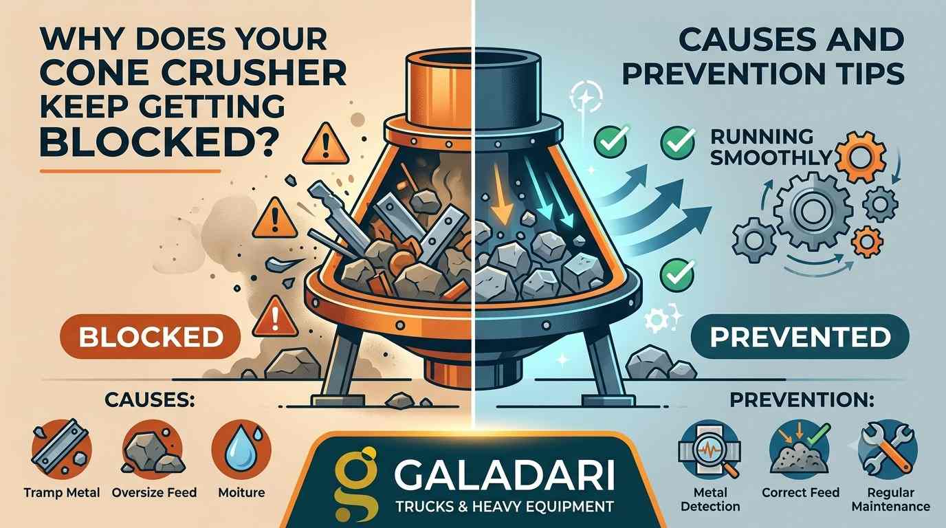 Why Does Your Cone Crusher Keep Getting Blocked Causes and Prevention Tips