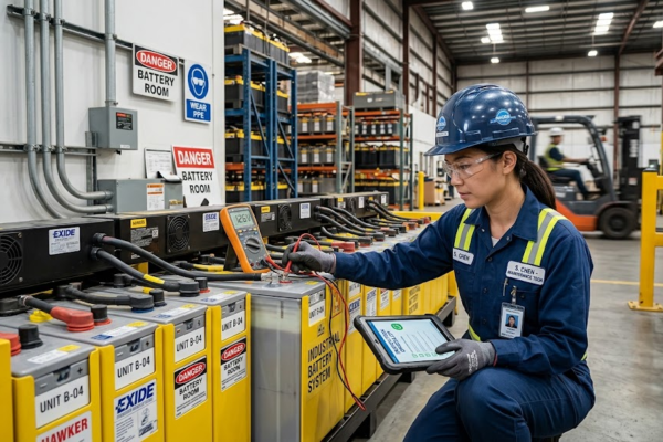 Why Regular Industrial Battery Inspections Matter