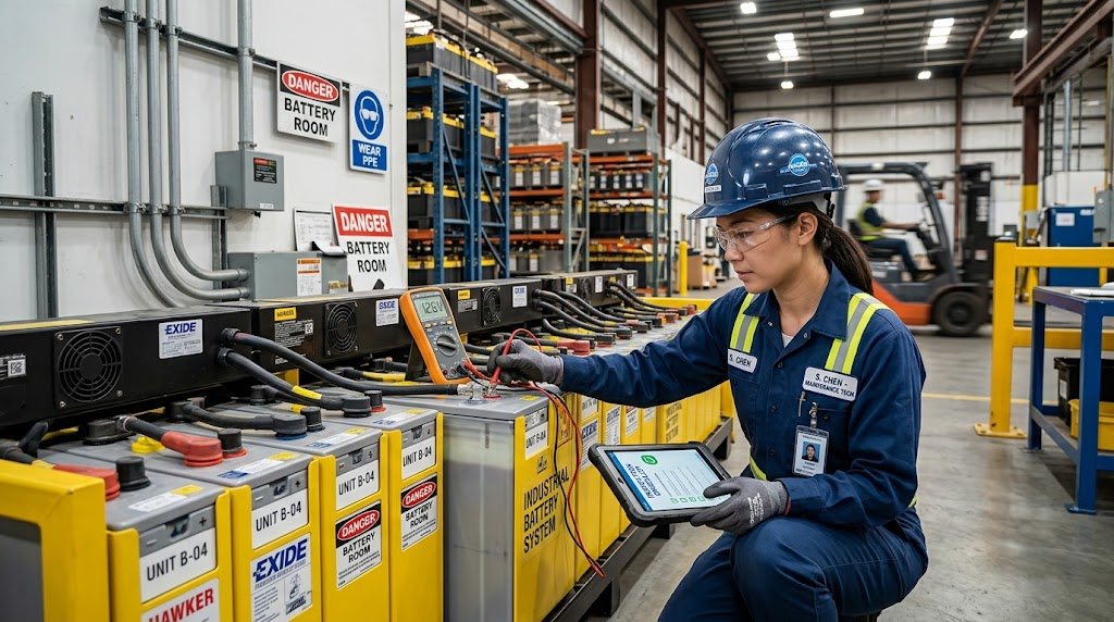 Why Regular Industrial Battery Inspections Matter
