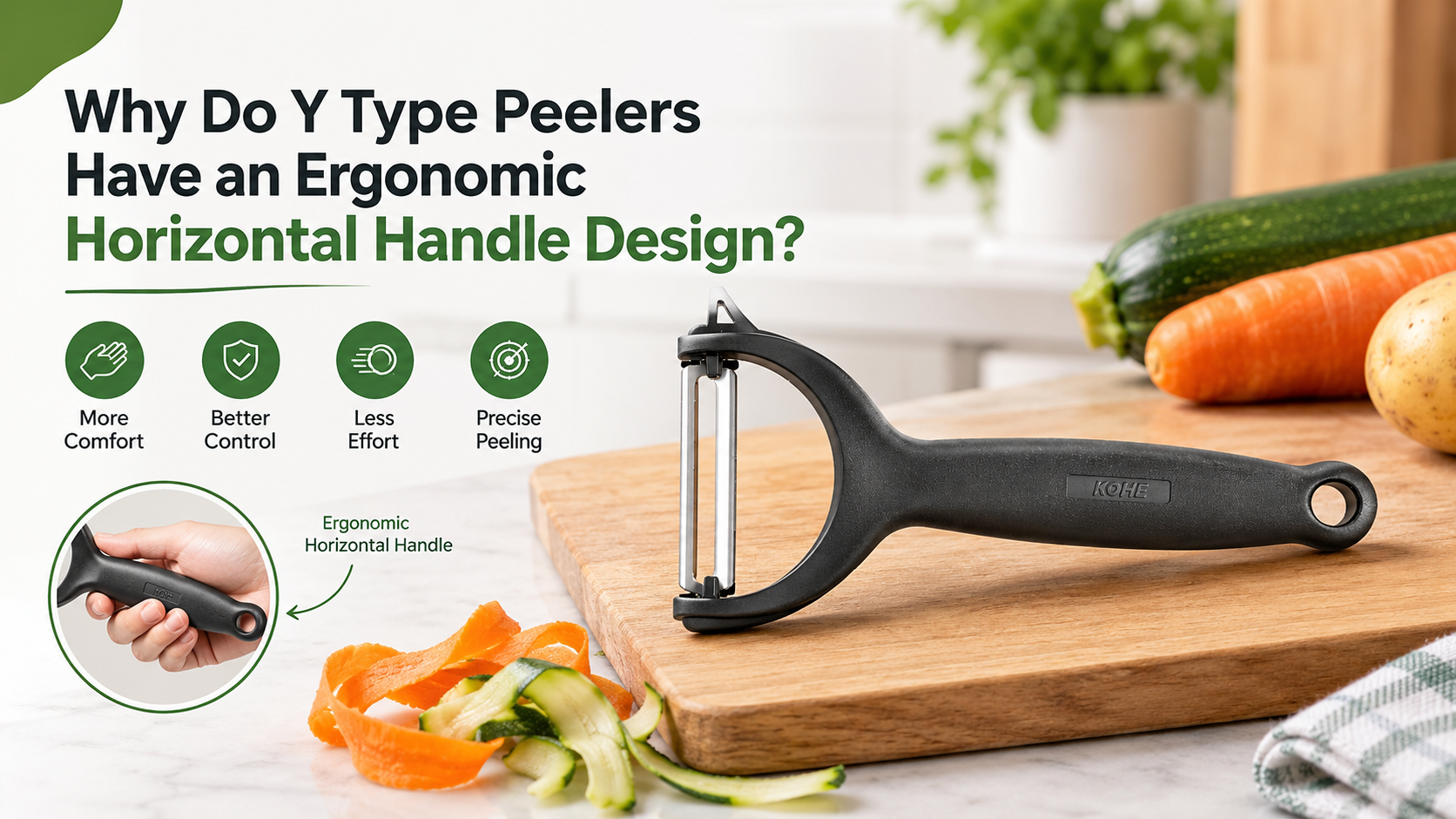 Y type peelers