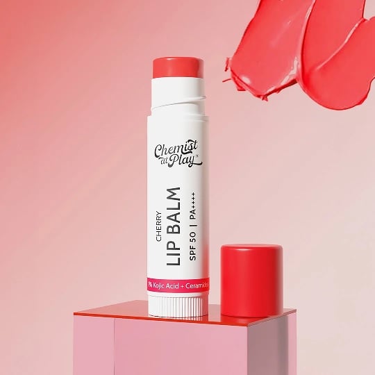 cherry lip balm