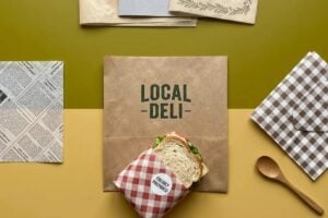 Custom deli paper with logo