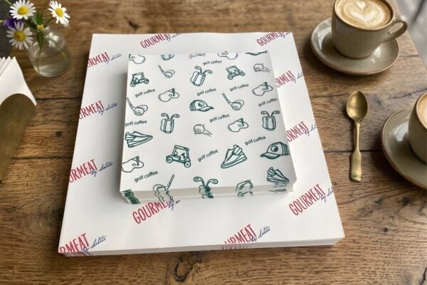 Custom greaseproof paper sheets