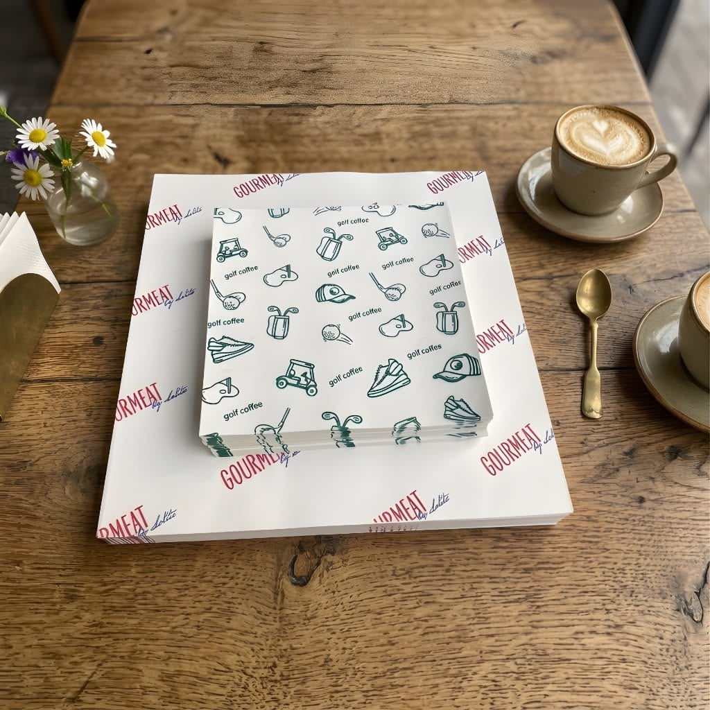 Custom greaseproof paper sheets
