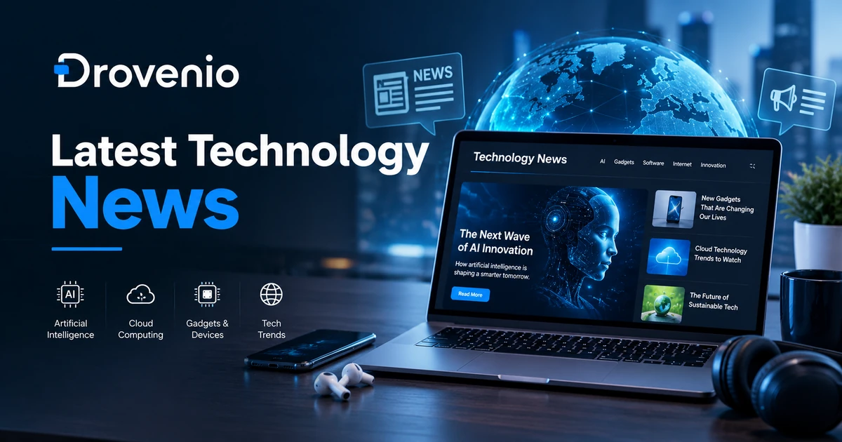 Drovenio Latest Technology News 2026