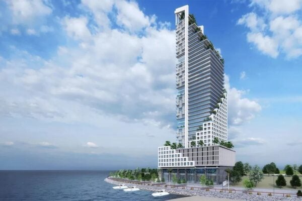 Beach Terraces at HMR Waterfront by Metro