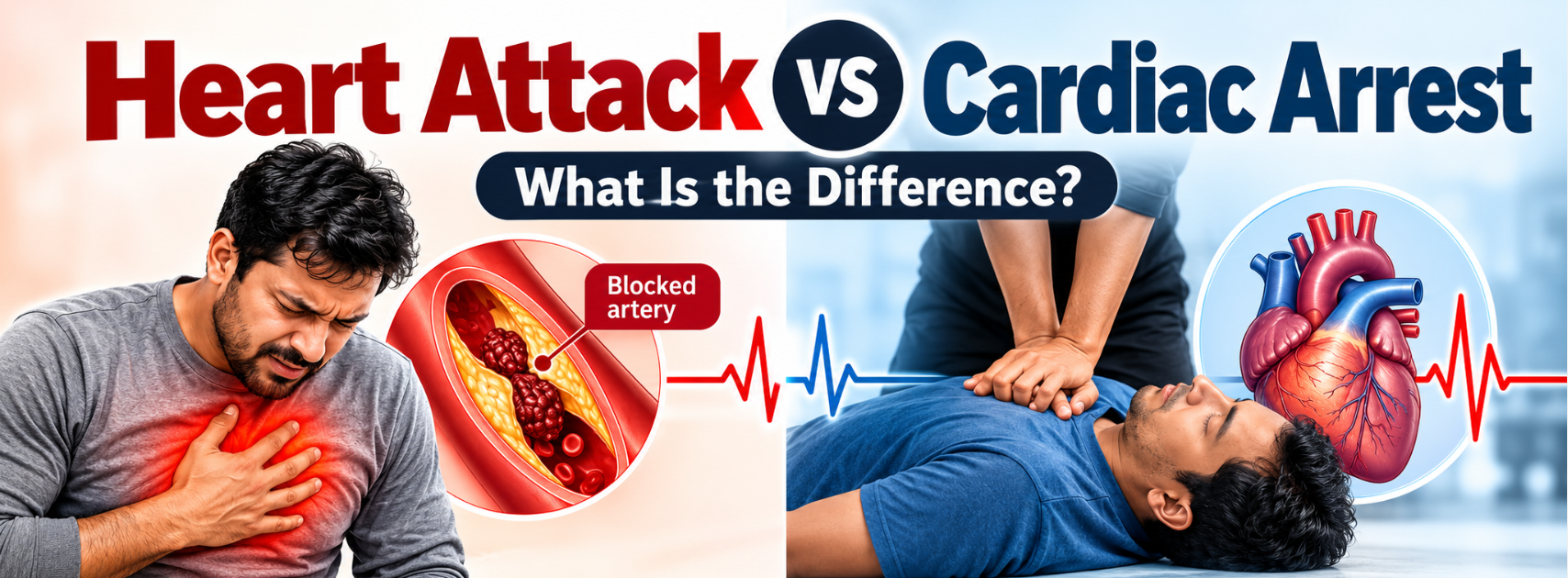 Heart Attack vs Cardiac Arrest: What Is the Difference?