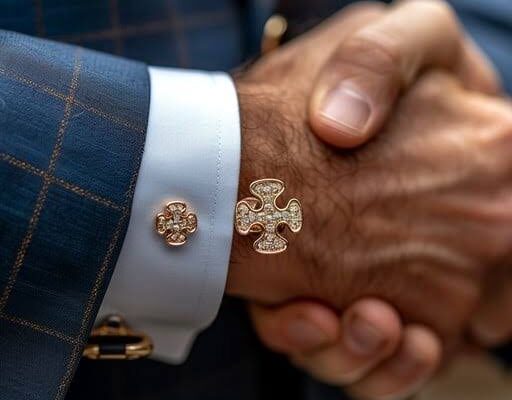 luxury cufflinks